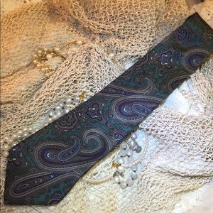 Vintage Thornton 100% silk tie